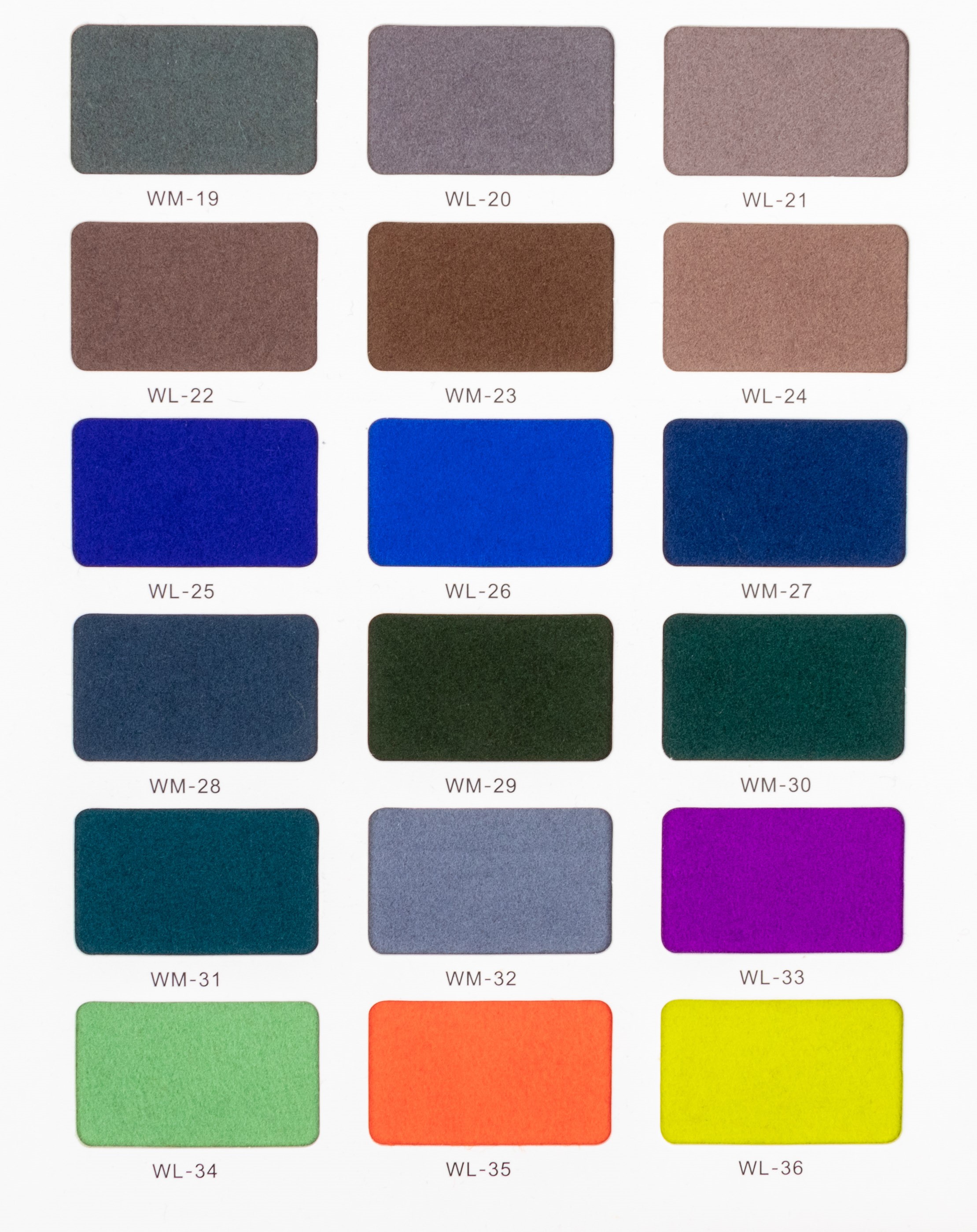 Color Chart 2