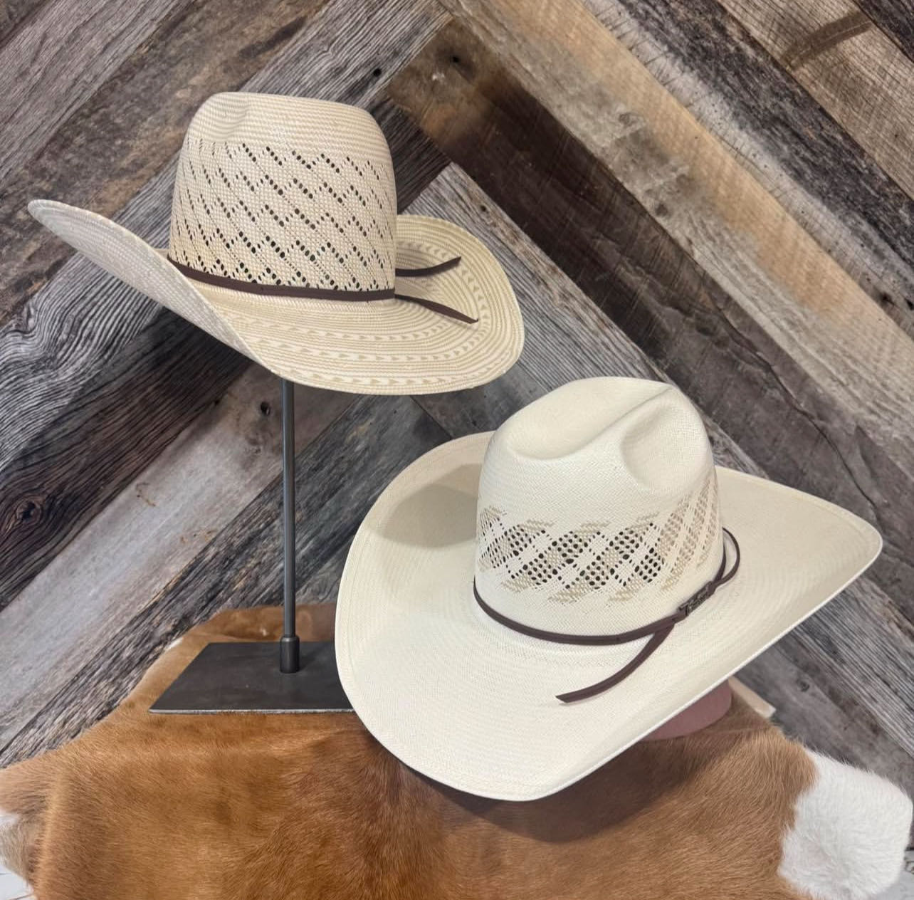 Finished Straw Cowboy Hats Wholesale